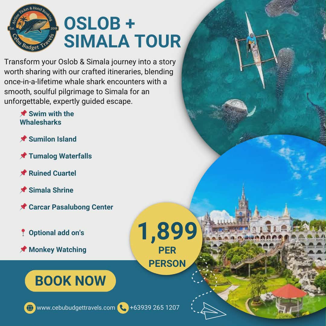 The serene and majestic Simala Shrine in Oslob, Cebu.